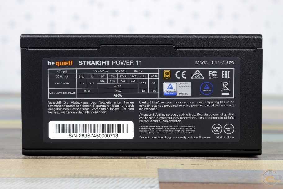 Обзор и технические характеристики be quiet Straight Power 11 750W. 10 отзывов и рейтинг реальных пользователей о be quiet Straight Power 11 750W. Достоинства, недостатки, комментарии.