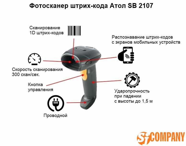 Сканер штрих кодов на русском. Атол sb2107. Атол 2107 сканер штрихкода. Сканер штрих кода вид спереди. Сканер штрихкодов вид сзади.