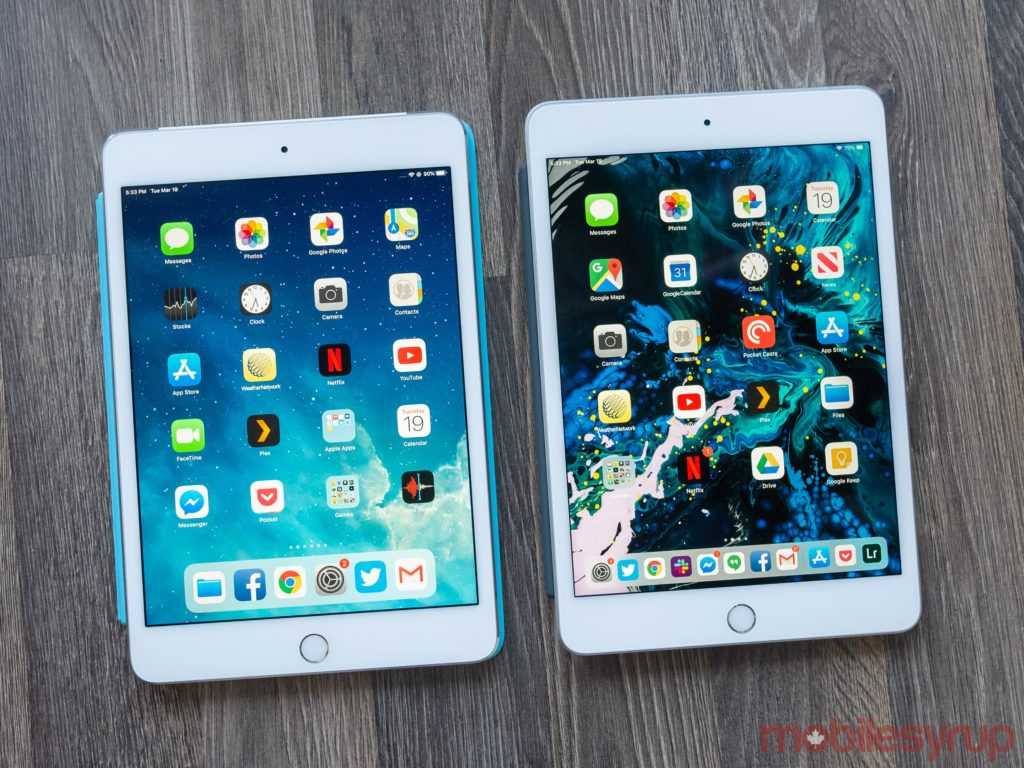 Apple ipad mini (2019) vs apple ipad pro 10.5" wifi 512gb