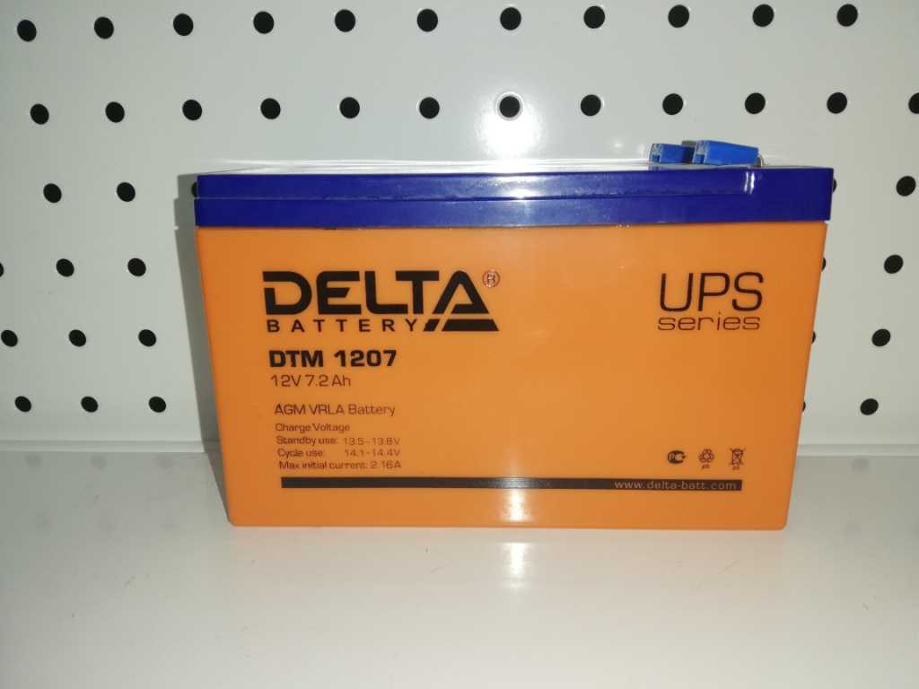 Аккумулятор delta dtm 1217 (12v / 17ah) со склада в москве и спб с доставкой по рф