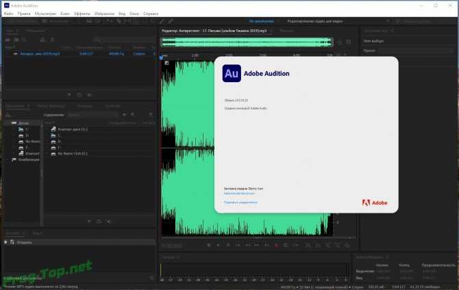Adobe audition - новая версия популярного звукового редактора