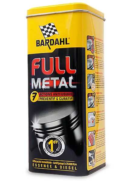 Присадка bardahl full metal: воостановление компрессии и экономия топлива