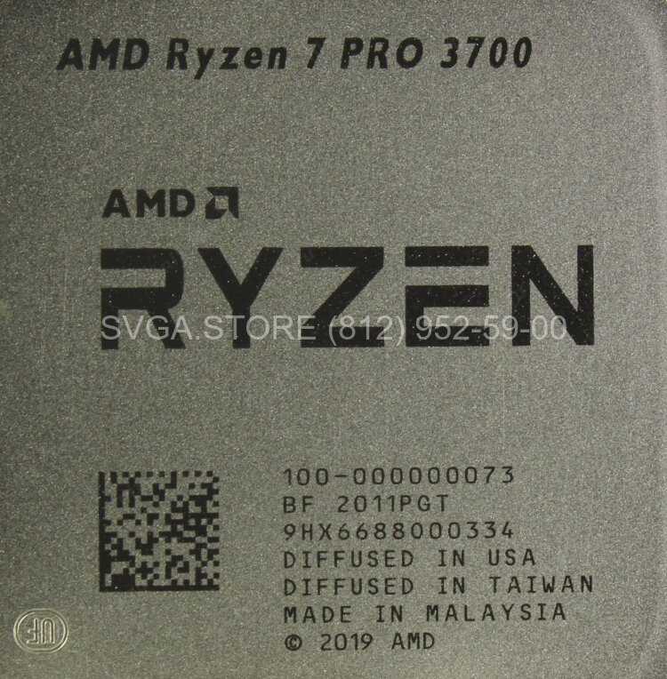 Обзор и технические характеристики AMD Ryzen 7 PRO 3700 OEM. 7 отзывов и рейтинг реальных пользователей о AMD Ryzen 7 PRO 3700 OEM. Достоинства, недостатки, комментарии.
