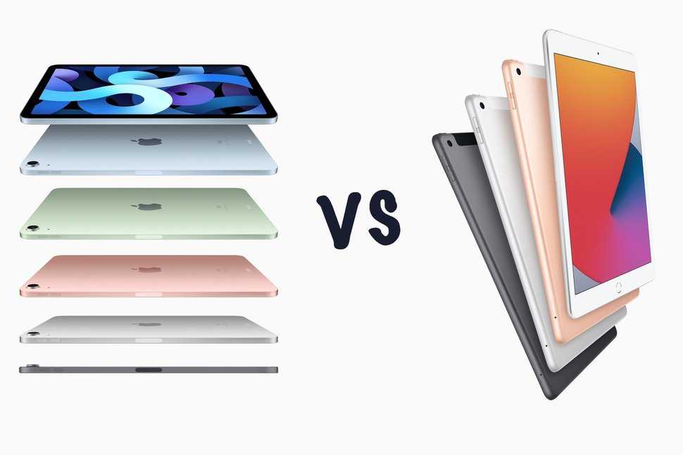 Apple ipad (2020) vs apple ipad air (2019): в чем разница?