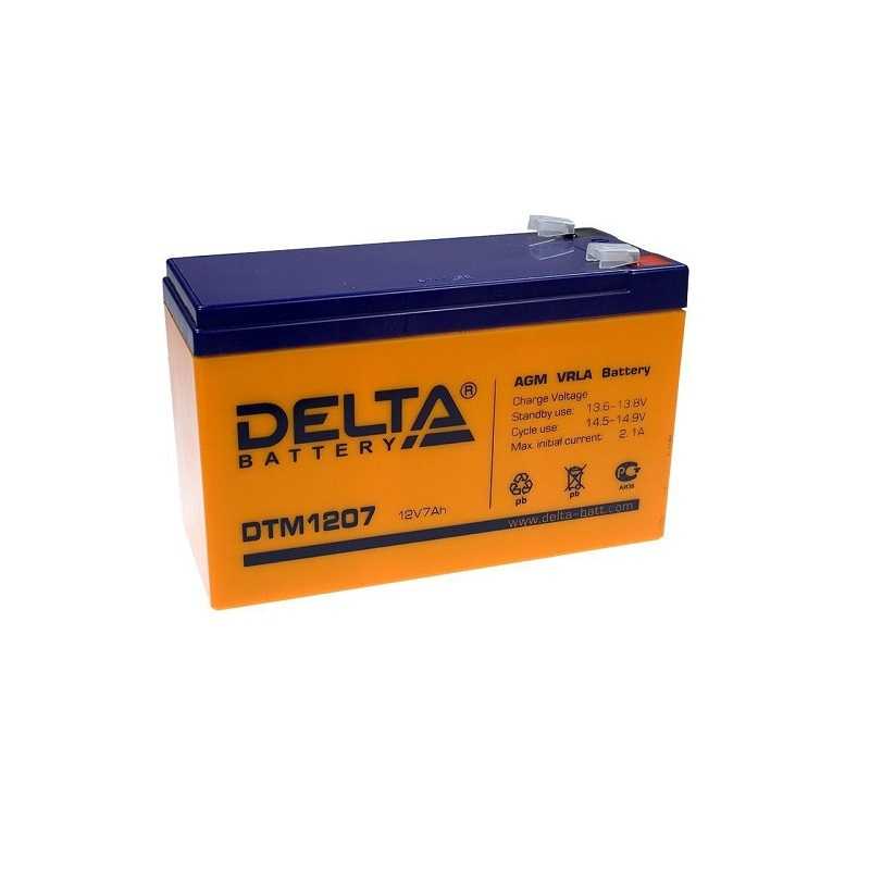 Аккумулятор для ибп 12v 7.2ah delta dtm 1207 — купить в городе севастополь