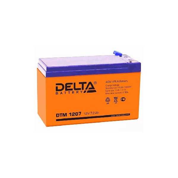 Аккумуляторная батарея delta dtm 12045 (12v / 4.5ah)