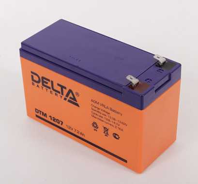 Аккумулятор для ибп 12v 7.2ah delta dtm 1207 — купить в городе таганрог
