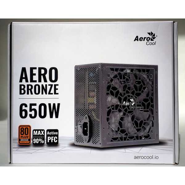 Обзор блока питания aerocool aero bronze 650w. среднебюджетное чудо