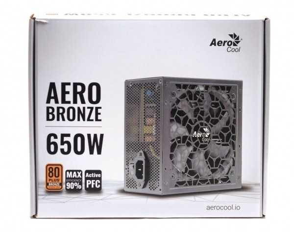 Блок питания aerocool bronze 550 550 вт
