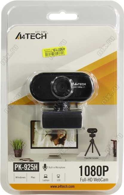 Веб-камера a4tech pk-925h