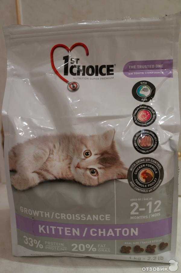 Корм для кошек 1st choice: состав, отзывы ветеринаров, обзор