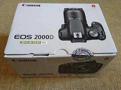 Canon eos 100d vs canon eos 2000d